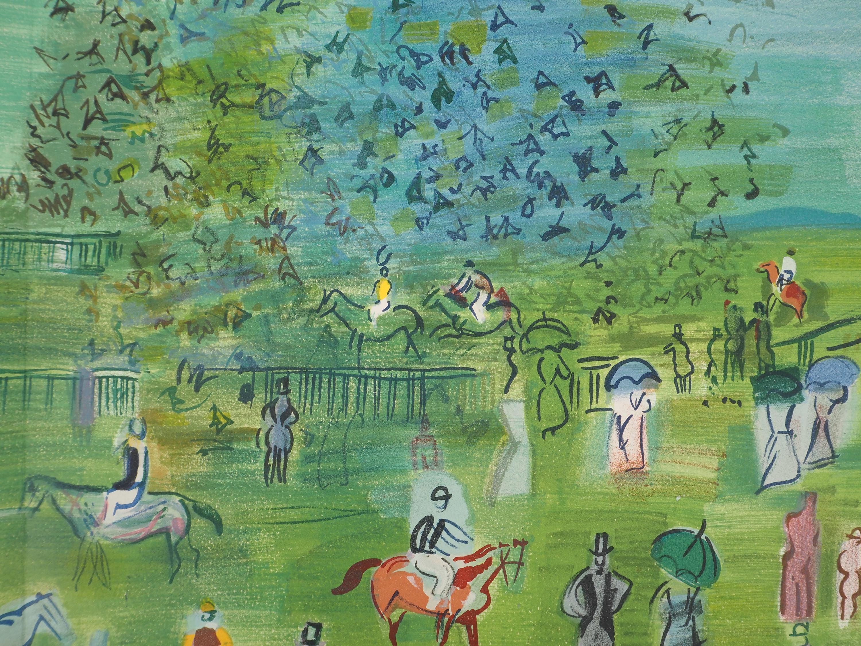 Metropolitan The - Ascot at Paddock - Dufy Raoul DUFY、ASCOT、海外版超希少レゾネ、新品額付 RAOUL Museum Art of 絵画