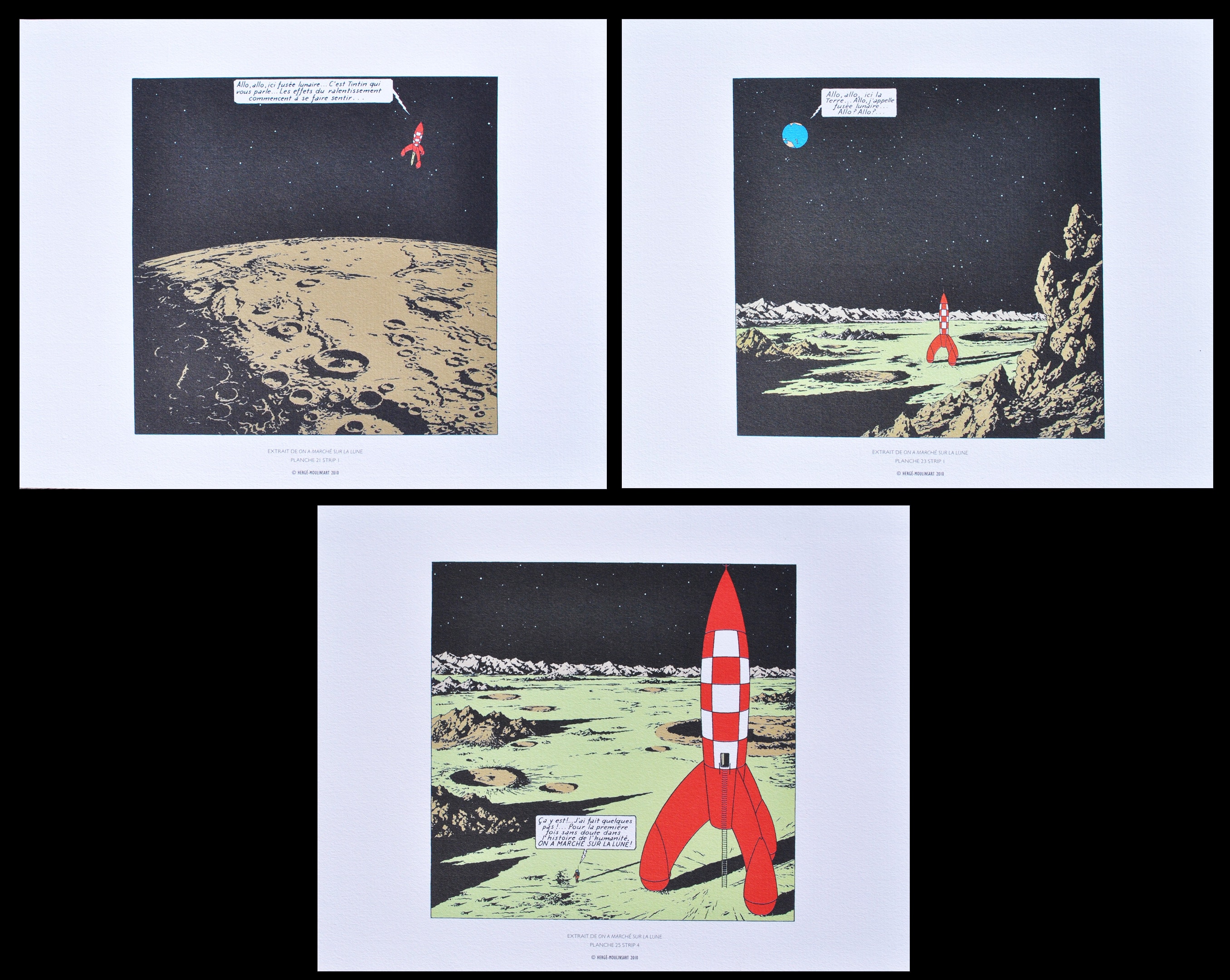 Fusée Tintin – 123 Les Puces