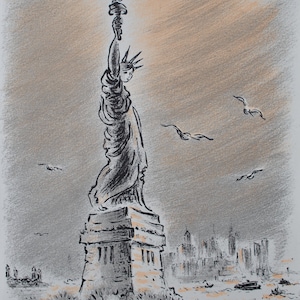 André AMBURG: Natura e Libertà, 6 litografie originali, 1962 di MOURLOT