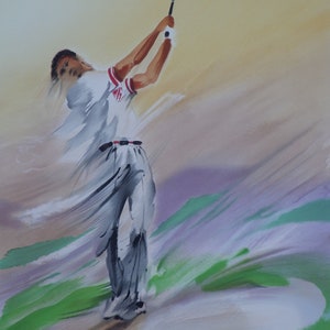 Maurice FILLONNEAU : The Swing, Original LITHOGRAPH signed and numbered, 600 pieces