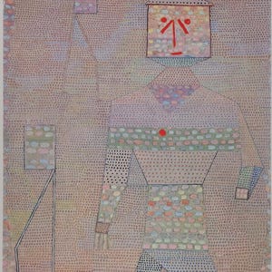 Paul KLEE: Personaggio felice, litografia firmata, 1992