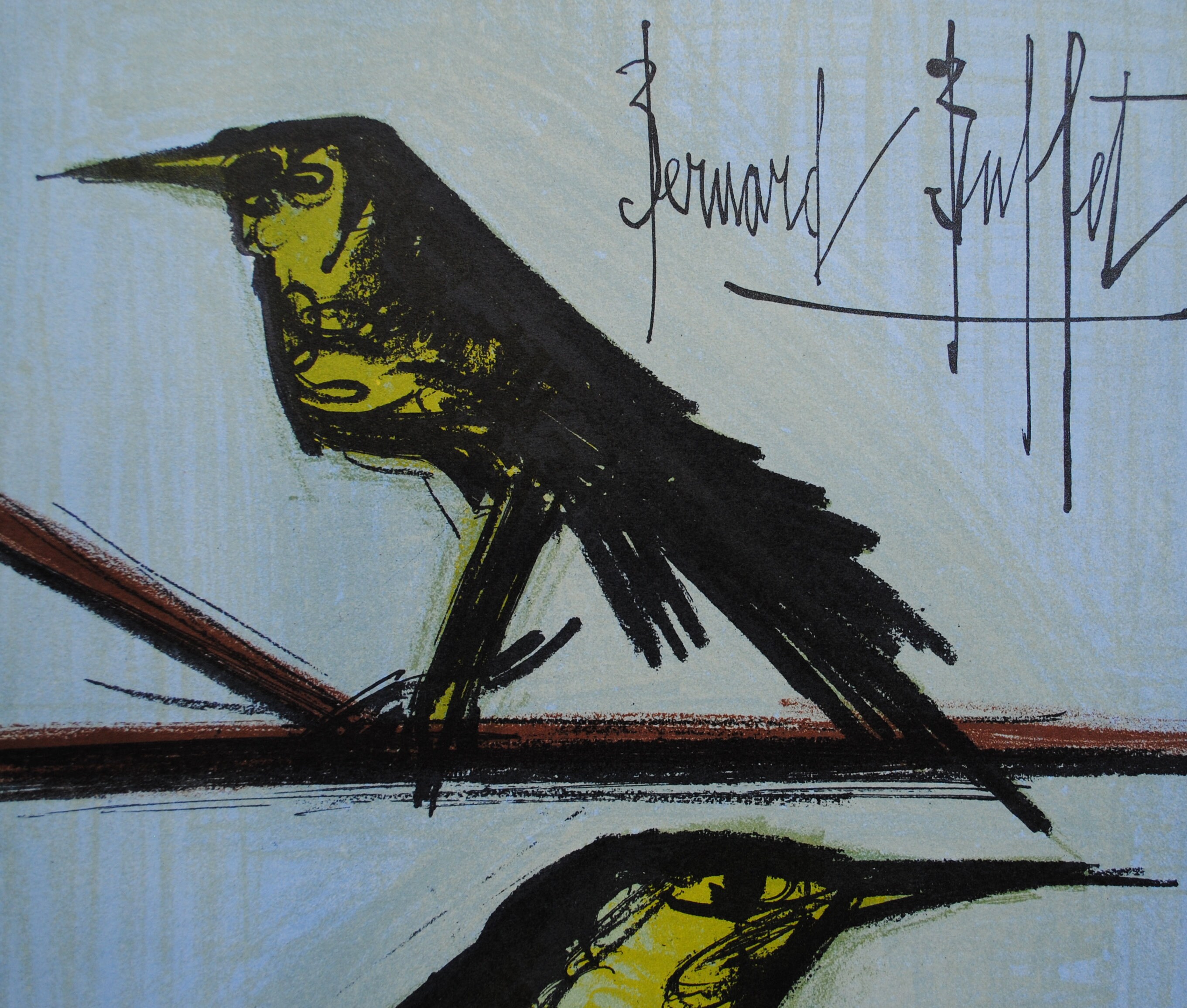 Bernard Buffet、リトグラフ　The road Bernard BUFFET - The road - Lithograph - Post War & Modern