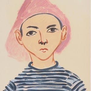 Henri MATISSE: Ragazzo in camicia da marinaio, LITOGRAFIA, 1954