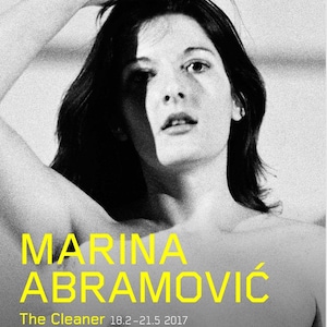 Marina ABRAMOVIC: L'arte deve essere bella, Poster vintage originale, 2017