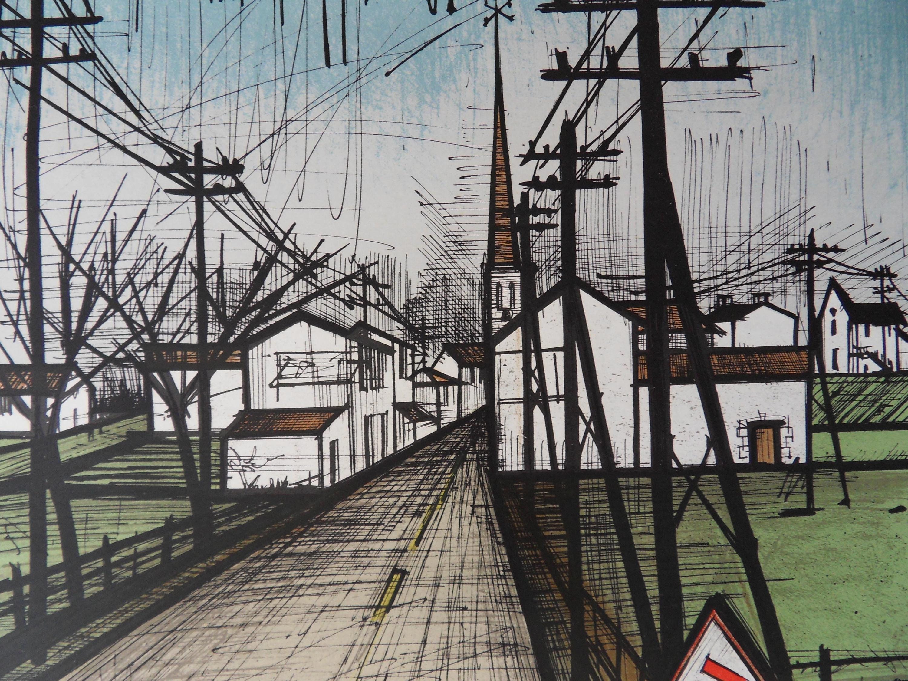 Bernard Buffet、リトグラフ　The road Bernard Buffet The Road (Signed Print) 1962 | For Sale