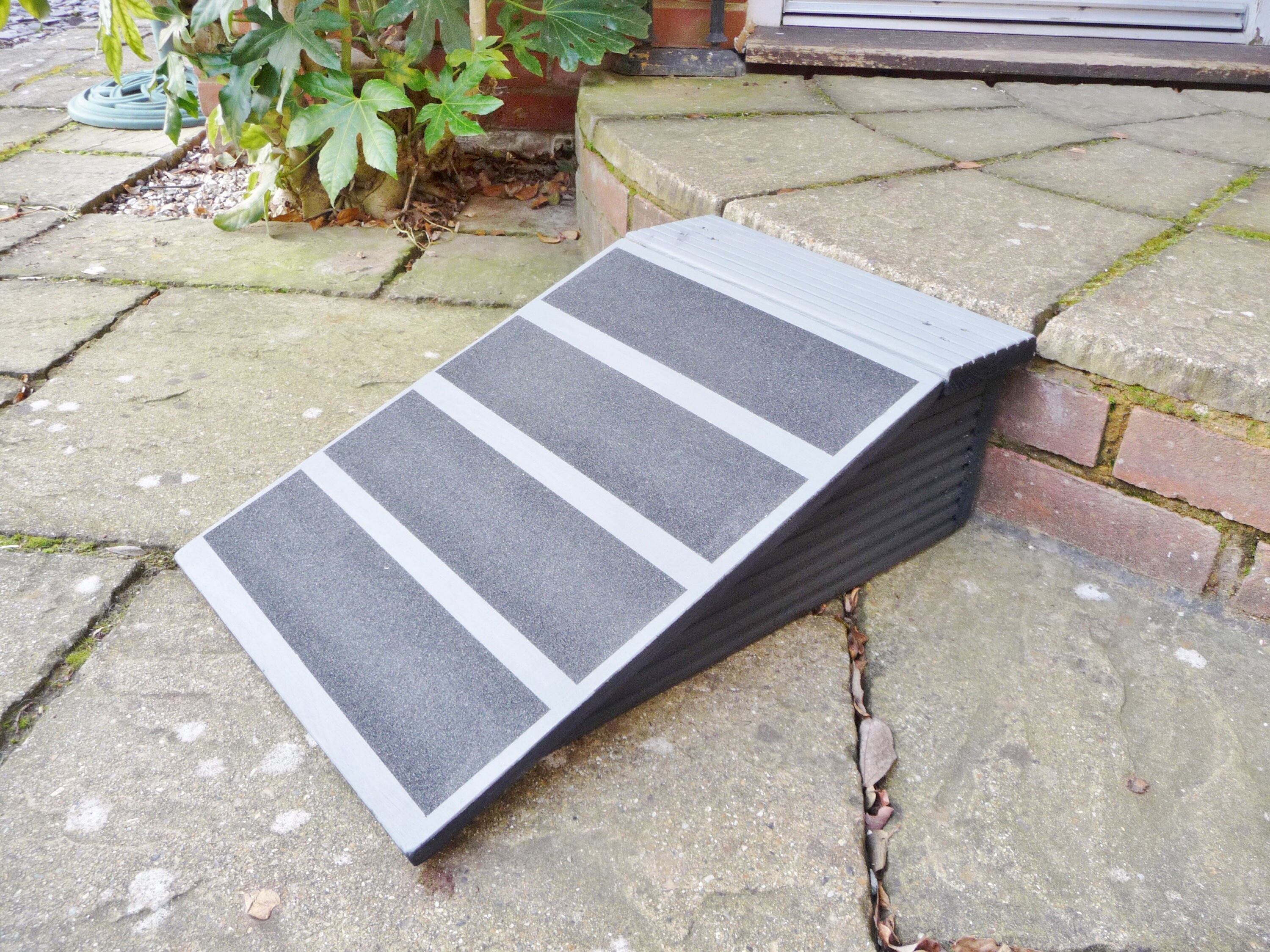 16 Cm H X 40cms W X 60cms L. Backdoor patio Ramp Finished in Grey black Etsy Canada