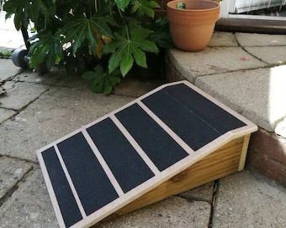 18cm H X 40cms W X 60cms L. Back Door patio Ramp Wide Top Non slip Ramp Etsy Canada