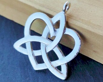 LOT DIY 3/5/10Pcs Celtic Knot Love Triquetra Charms love gift, Trinity Pendant Irish Jewelry Supply For DIY Necklace Making, Crafting Sets