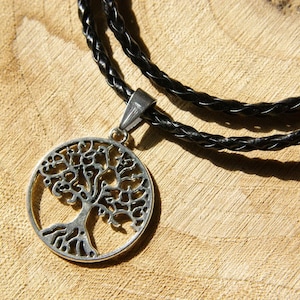 Tree of Life Necklace, Personalized Spiritual Pendant Jewelry Mindfulness Gift For men, Charm Meditation Necklace