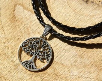 Tree of Life Necklace, Personalized Spiritual Pendant Jewelry Mindfulness Gift For men, Charm Meditation Necklace