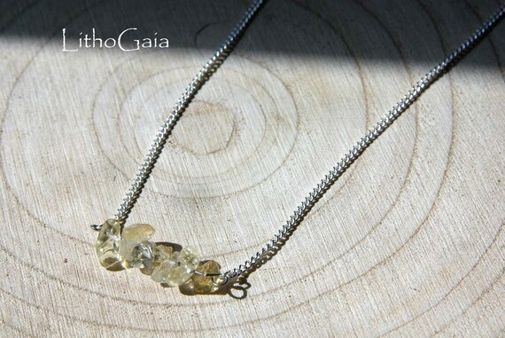 Natural Citrine Bar necklace, 925 Sterling Silver, Citrine Gemstone Bar, birthstone necklace, Citrine jewelry, Gift for Her, Scorpio Zodiac