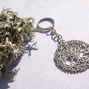 Tree of Life sleutelhanger is een heilige geometrie amulet hangers, talisman spirituele sleutelhanger, chakra meditatie sieraden vriendschapscadeau