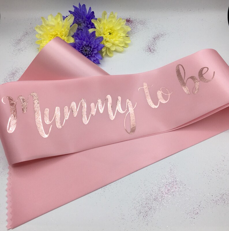 Rose Gold Baby Shower Sash Mummy To Be Sash Mommy To Be Etsy Rose Gold Baby Shower Sash Mummy To Be Sash Mommy To Be Etsy