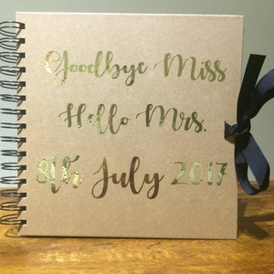 Hen Party Personalised Memory Book, Hen Party Book, Wishes for the Bride, Hen party Album, Hen party guest book