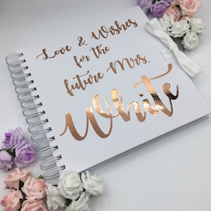 Hen Party Personalised Memory Book, Hen Party Book, Wishes for the Bride, Hen party Album, Hen party guest book