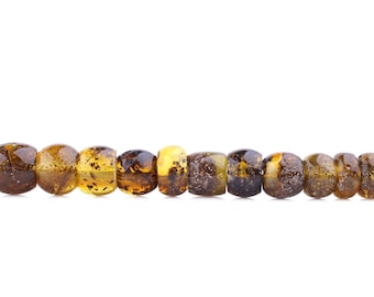 Royal Amber Charm by Chronicles, Unique natural milky shade amber charms, Unique gift for her
