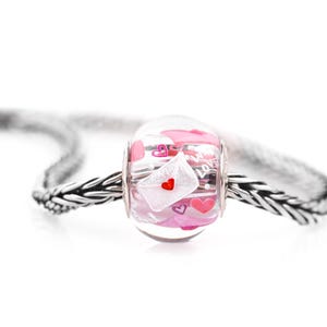 Charm "Cartas de Amor" para Pulseras de Chronicles Jewelry, Joyería Única para Ella, Regalo de San Valentín para Novia