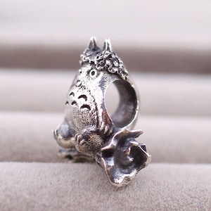 Sterling Silver Berlock från Chronicles, Unika Handgjorda Smycken, Passar Armband, Unik Gåva till Henne