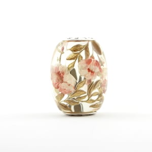 Authentic Chronicles Crystal Charm - Golden Leaf | Fits Pandora, Trollbeads | Unique gift for Her