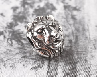 Aslan Lion- Sterling Silver Charm by Chronicles, Spring collection, Fits Bracelets, Unique Gift for Her