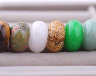 Green Heliotrope Stone Charm for Bracelets and Necklaces, Unique Handcrafted Crystal Charm, Sterling Silver and Natural Crystal Jewelry