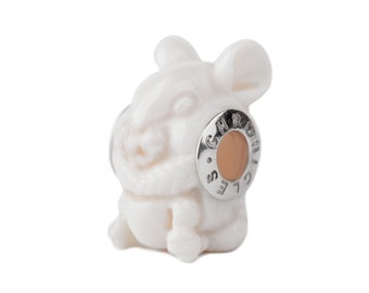 Exclusive charm “Mallymkun Dormouse”, Charms for Pandora bracelets, Chronicles Charm, Unique Gift for Her, Alice in Wonderland Jewelry