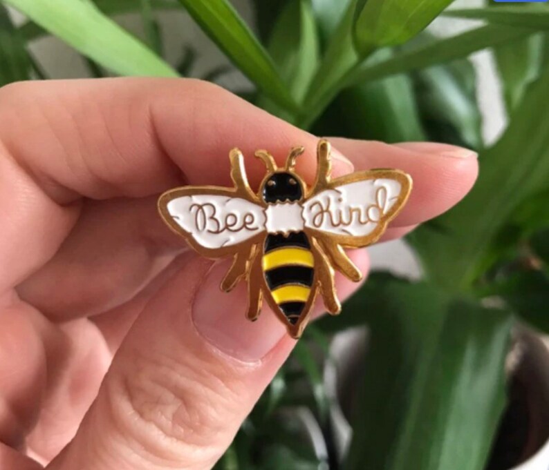 Bee Kind Pin Badge image 1