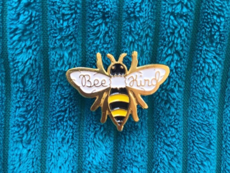 Bee Kind Pin Badge image 2