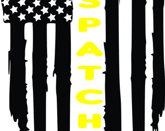 911 Dispatcher Svg Etsy
