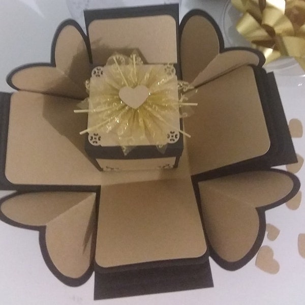 Exploding Confetti Box