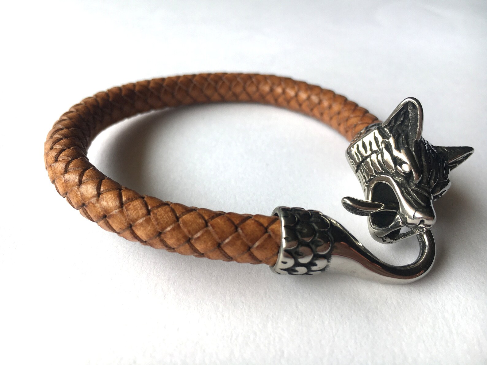 wolf bracelet mens