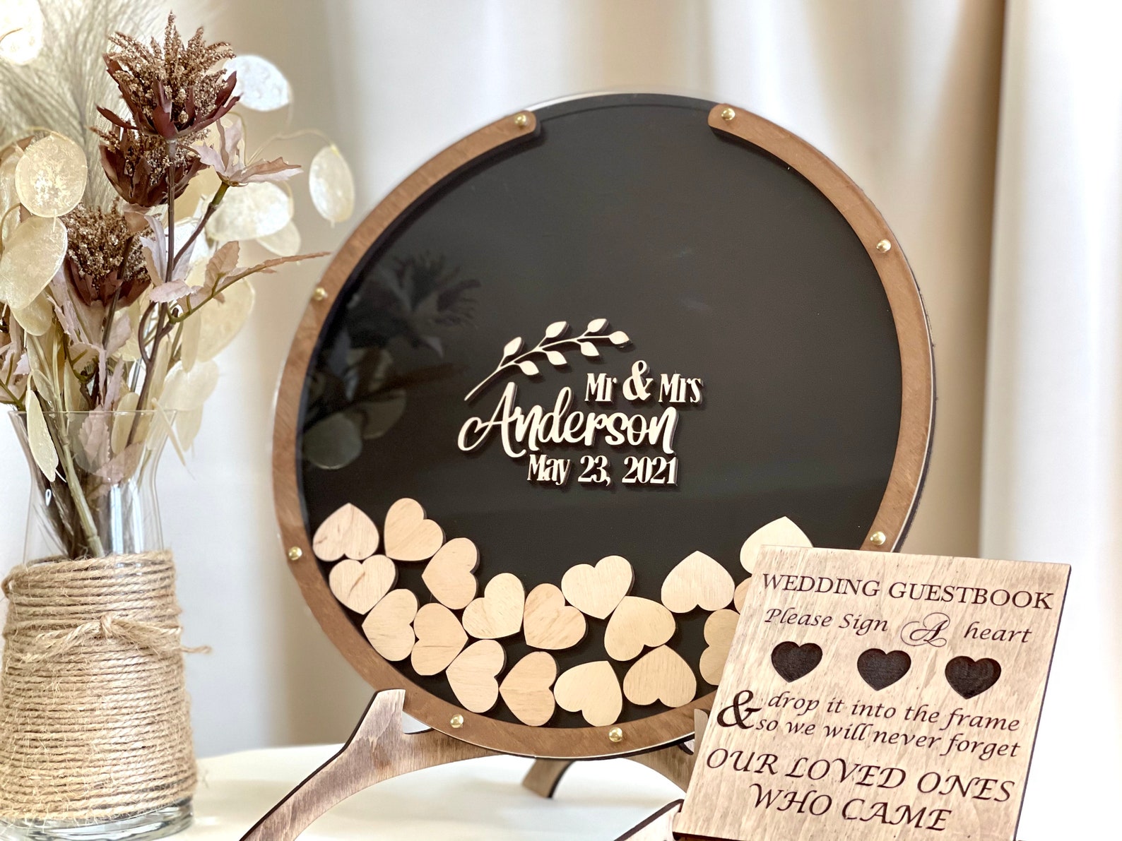 Wedding Guest Book Alternative Wedding Guest Book Wedding Etsy