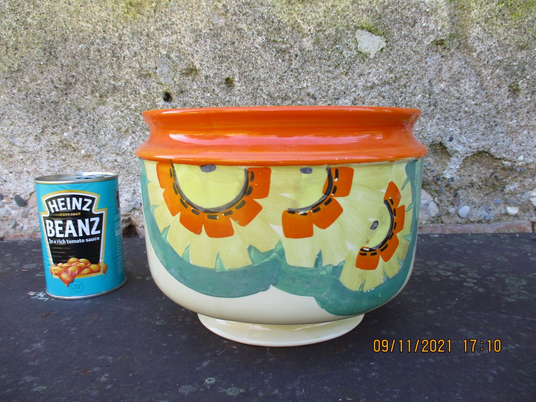 Stunning Myott Art Deco Planter. Large Size Ceramic Hand - Etsy