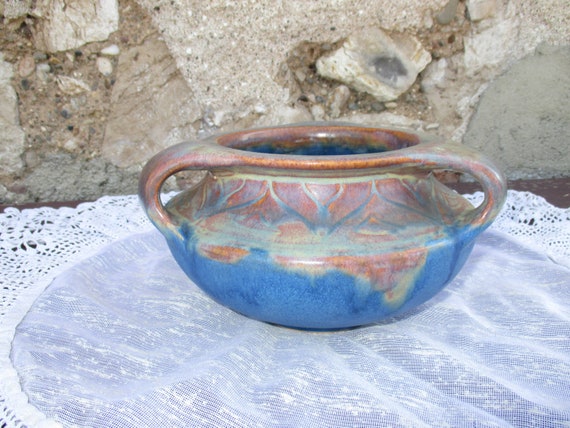 Vintage Art Deco Bourne Denby Danesby Ware Vase Ceramci Hand Etsy