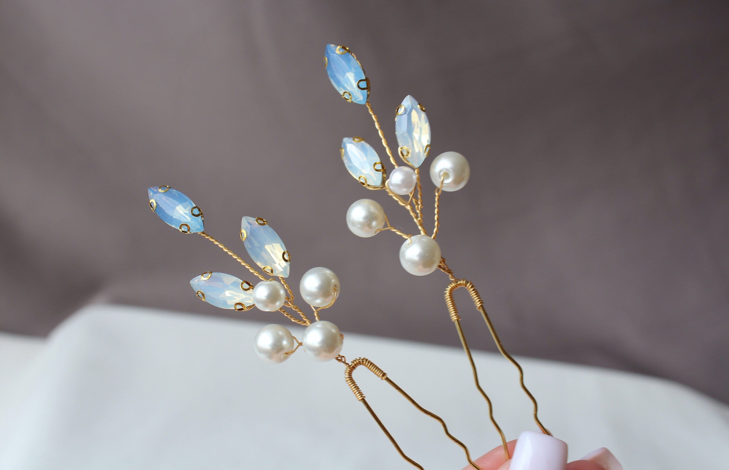 Épingle à cheveux cristal 7,5 cm - Accessoires de coiffure