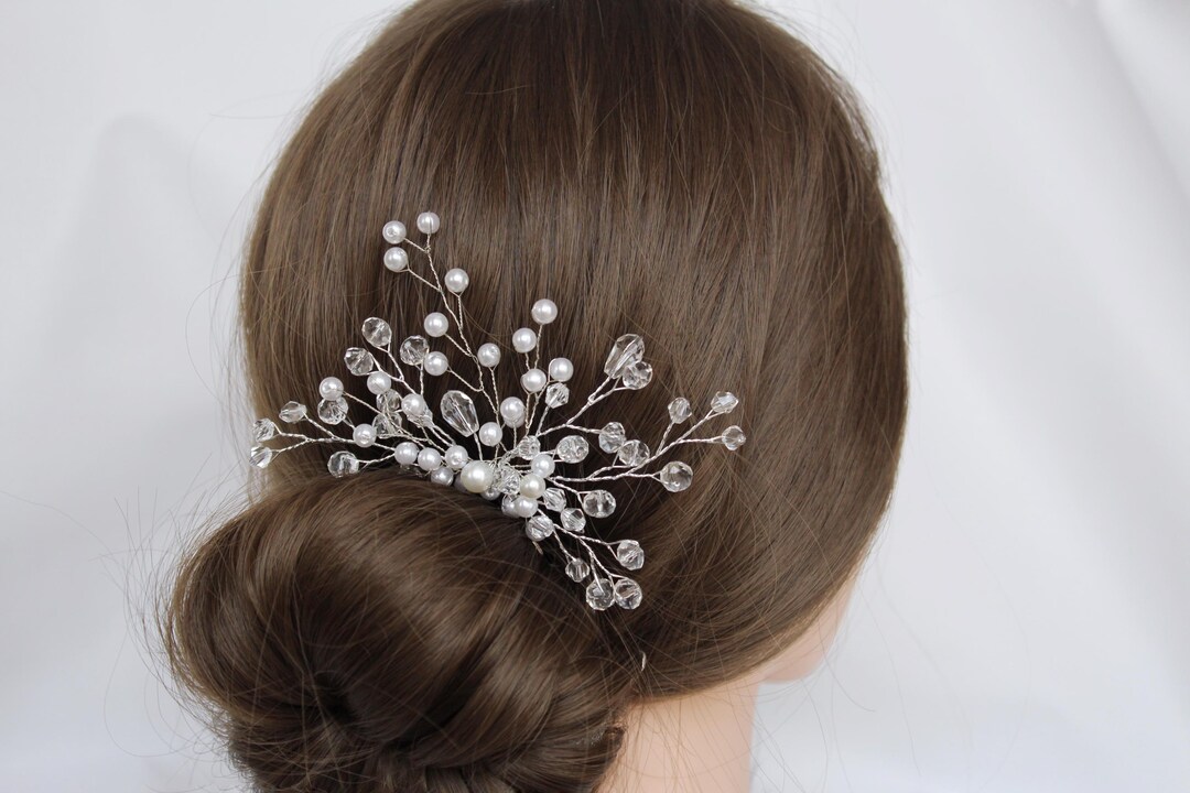ヘアアクセサリー [SENTIMENTS] NO.544 [SILVER] SURFBOARD CRYSTAL HAIR PIN NO.544 [SILVER] SURFBOARD CRYSTAL HEART HAIR PIN