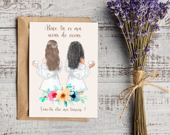 Carte Texte Humoristique Etsy