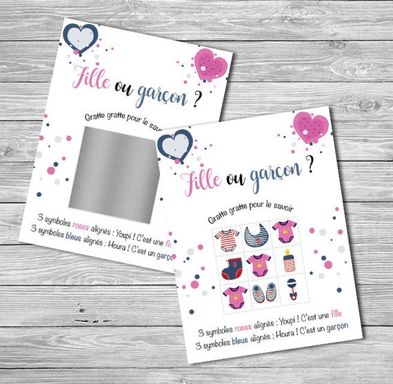 Carte A Gratter Morpion Voir La Video Annonce Bebe Version Etsy Ireland Carte A Gratter Morpion Voir La Video Annonce Bebe Version Etsy Ireland