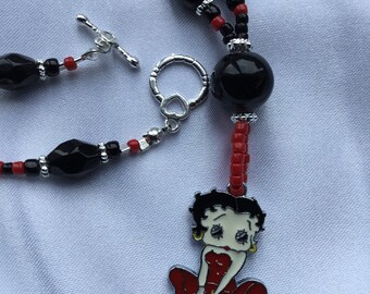 Betty boop necklace