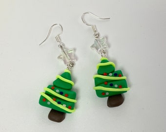 Christmas Tree Earrings