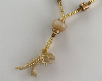 Dinosaur Pendant Necklace