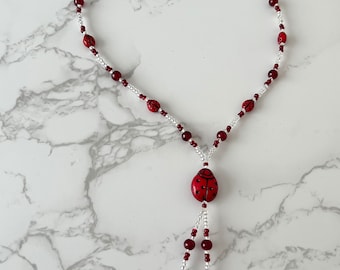 Ladybird Bead Necklace