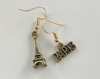 Paris Charm Earrings