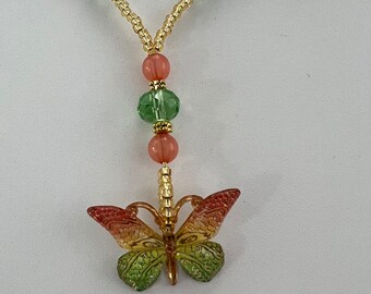 Butterfly Pendant Necklace