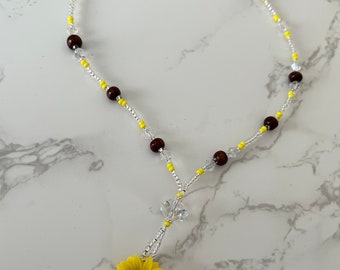 Sunflower Pendant Necklace