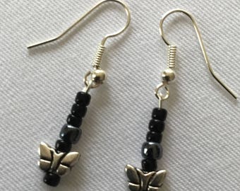 Dangly Butterfly earrings