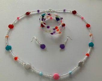 Colourful Jewellery Set