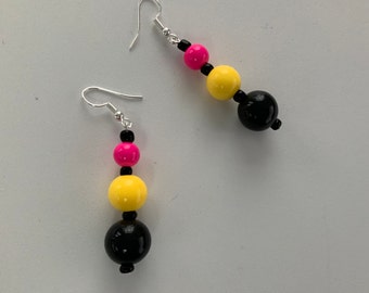 Colourful Bead Earrings