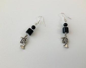Music Charm Earrings