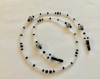 Football bead spectacle chain